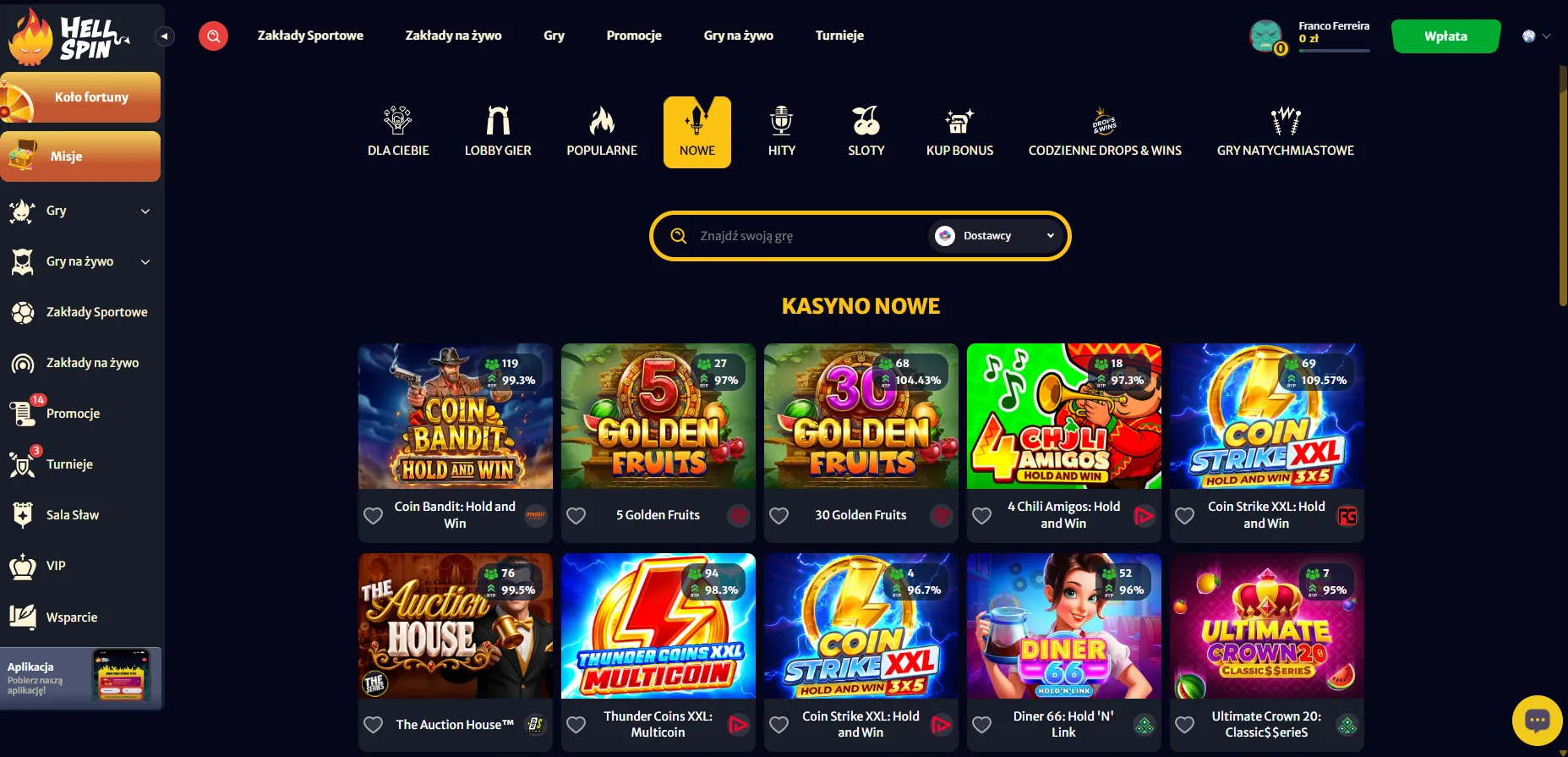 Hellspin Casino app – aktualizacje i stabilność działania aplikacji
